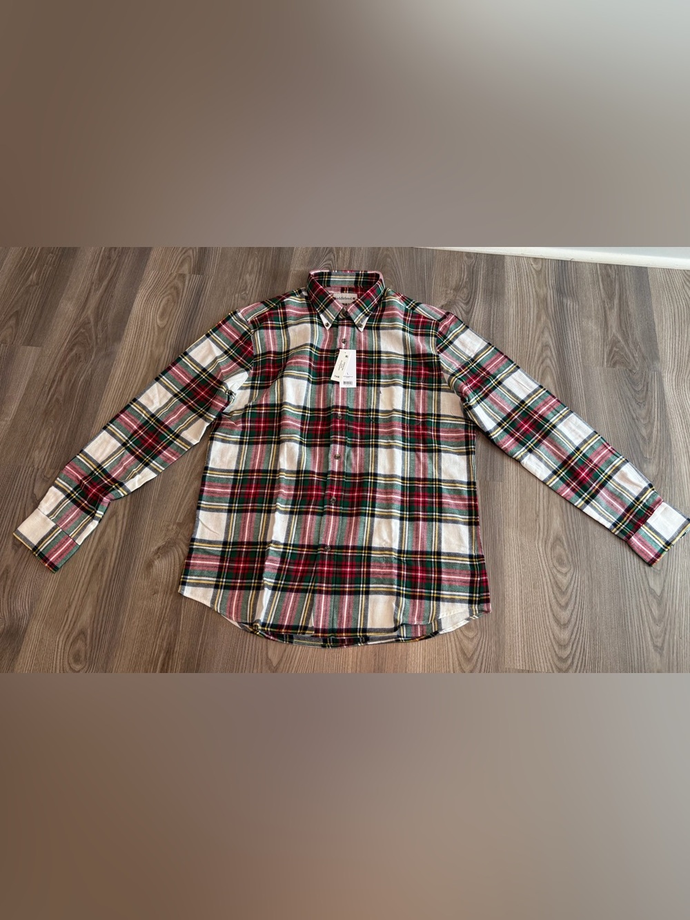 Saddlebred lot of 2 Button Down Flannel Shirts Men’s size Large NWT Classic Fit - Picture 4 of 10